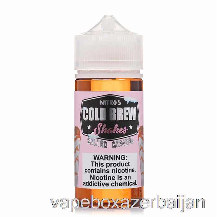 E-Juice Vape Salted Caramel - Nitros Cold Brew - 100mL 3mg